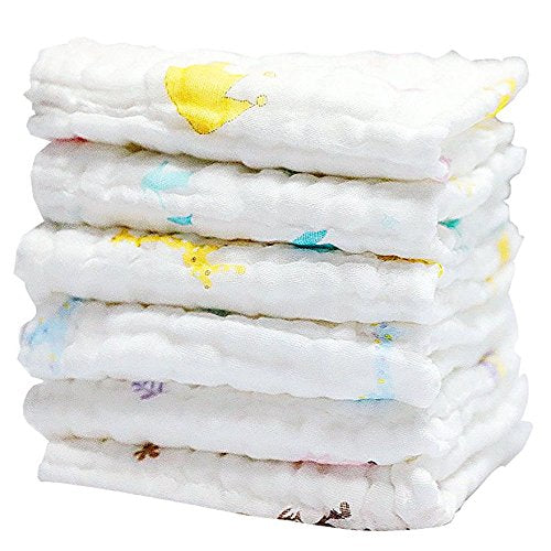 6-Pack Baby Bath Towels