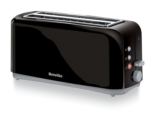 Black 4 Slice Toaster