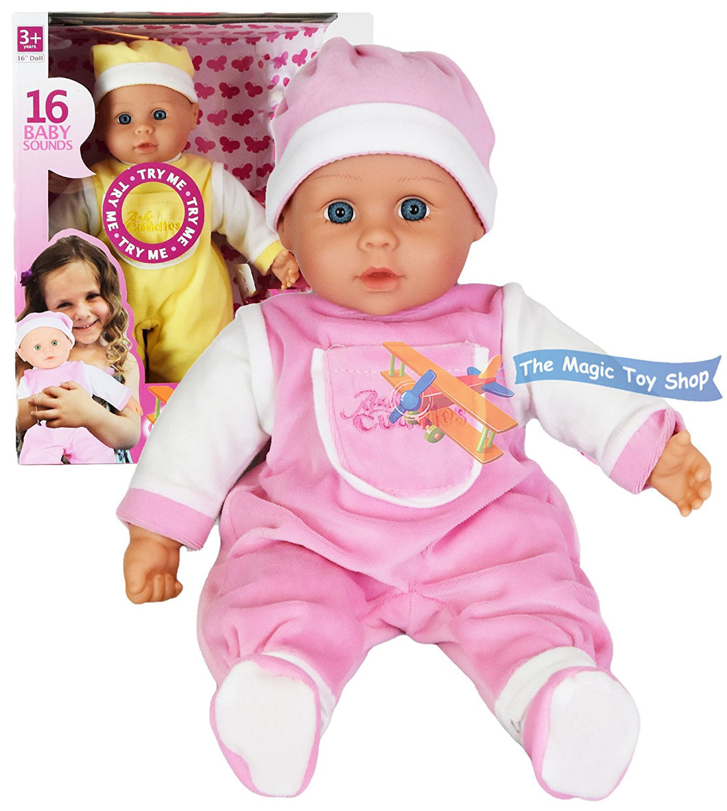 Crying Laughing New Born Soft Bodied Baby Doll T
