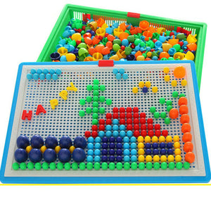 Creative Peg Board with 296 Pegs